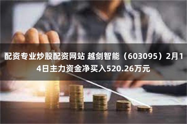 配资专业炒股配资网站 越剑智能（603095）2月14日主力资金净买入520.26万元
